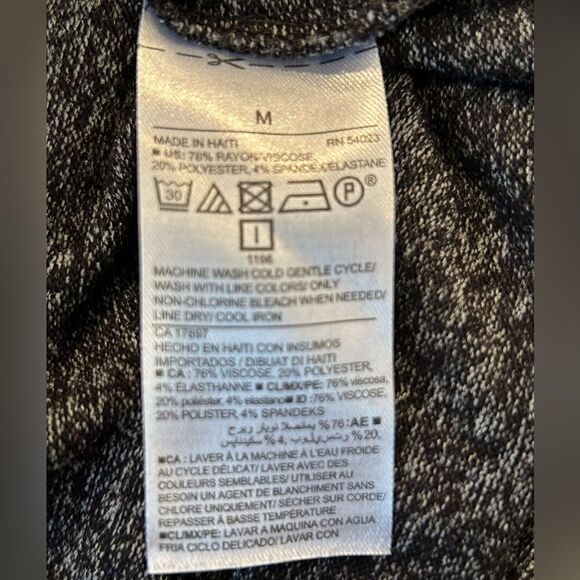 OLD NAVY Sweater Tunic Turtleneck Heather Gray Soft Stretch Medium - Picture 4 of 5